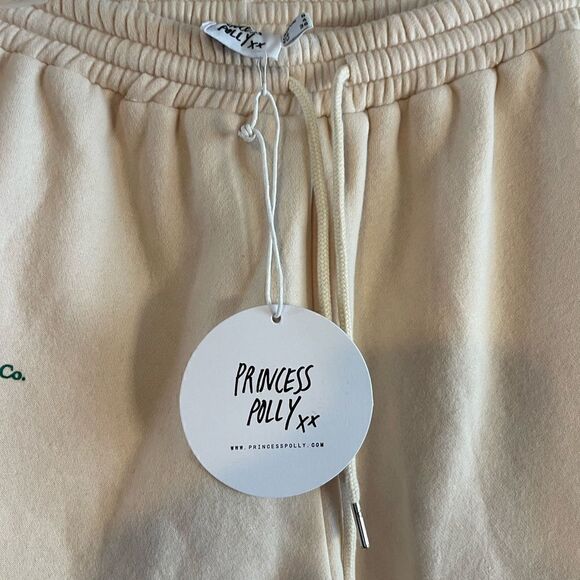 NWT Princess Polly MVP Sportif Cream Sweatpant | SZ 4 - Picture 8 of 14